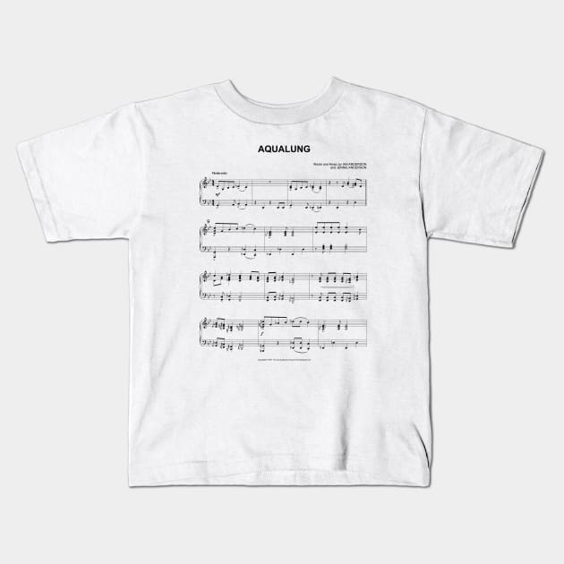 Aqualung Kids T-Shirt by Nagorniak